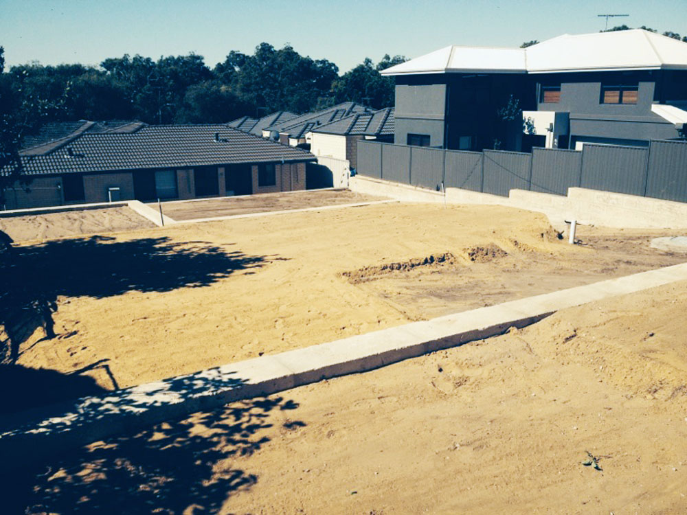 subdivision house sand pads kelmscott